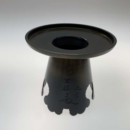   生活雑貨 花器 唐金製 御玄猪 池坊