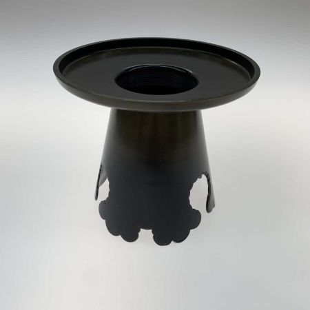   生活雑貨 花器 唐金製 御玄猪 池坊