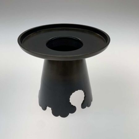   生活雑貨 花器 唐金製 御玄猪 池坊