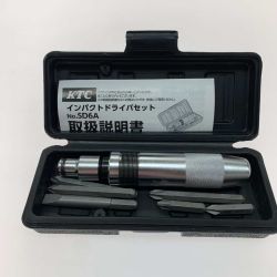 ●● KTC ケーティーシー  締め付け工具 　インパクトドライバセット SD6A Bランク