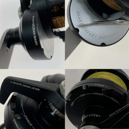  STUDIO OCEAN MARK リール  BHL80Hi/R-S/Bk(20)AE100Cork