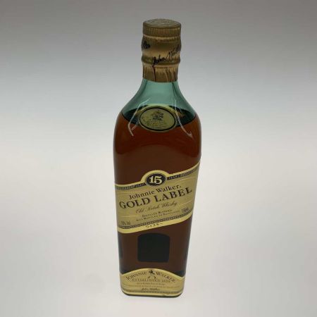  Johnnie Walker ジョニーウォーカー ウィスキー  GOLD LABEL 15 未開栓