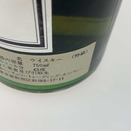   蒸留酒類 ウィスキー 750ml FINDLATER’S FOUNDER’S 43％ 未開栓