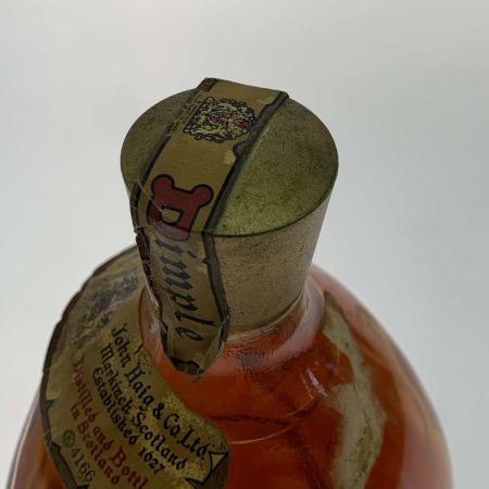   蒸留酒類 ウィスキー 760ml DIMPLE 43度 未開栓