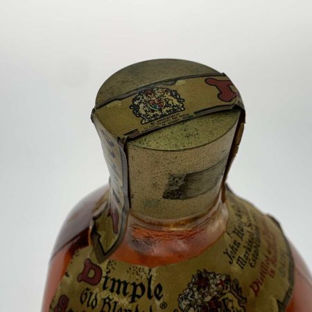   蒸留酒類 ウィスキー 760ml DIMPLE 43度 未開栓