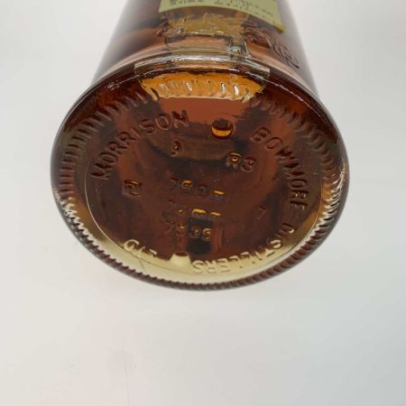   蒸留酒類 ウィスキー 750ml 箱付 BOWMORE ボウモア 12年 ISLAY カモメラベル 未開栓