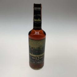 ●●  蒸留酒類 ウィスキー 750ml WALL STREET 12年 101PROOF 50.5度 Sランク 未開栓