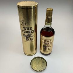 ●●  蒸留酒類 ウィスキー 750ml WILD TURKEY 12年 50.5ml ゴールドラベル Bランク 未開栓
