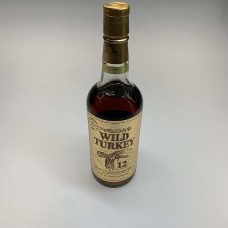   蒸留酒類 ウィスキー 750ml WILD TURKEY 12年 50.5ml ゴールドラベル 未開栓