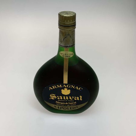   蒸留酒類 ブランデー アルマニャック 700ml SAUVAL 未開栓