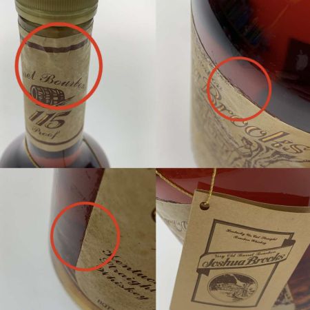   蒸留酒類 ウィスキー 750ml JOSHUA BROOKS 15年 115Proof 57.5度 未開栓