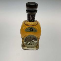 ●●  蒸留酒類 ウィスキー 750ml CARDHU 12年 43度 Sランク 未開栓