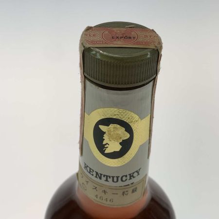   蒸留酒類 ウィスキー 750ml KENTUCKY COLONEL 40度 未開栓