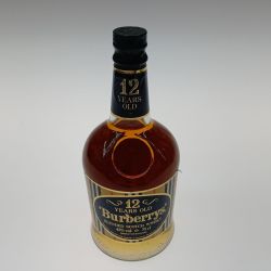 ●●  蒸留酒類 ウィスキー 750ml Burberrys 43度 Sランク 未開栓