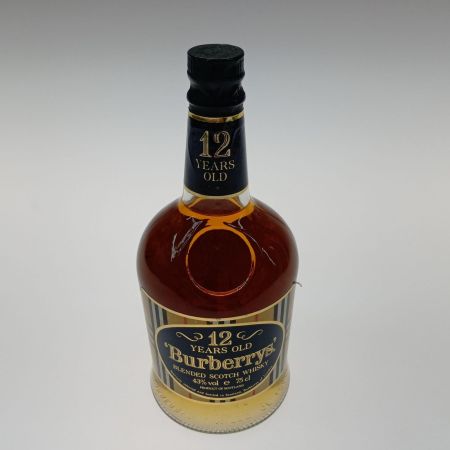   蒸留酒類 ウィスキー 750ml Burberrys 43度 未開栓