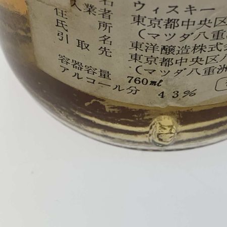   蒸留酒類 ウィスキー 760ml WHITE LABEL JOHN DEWAR ＆ SONS L 43度 未開栓