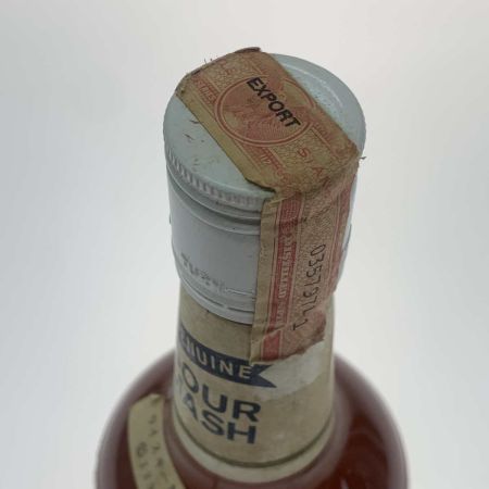  J.W.Dant 蒸留酒類 ウィスキー バーボン　750ml 未開栓