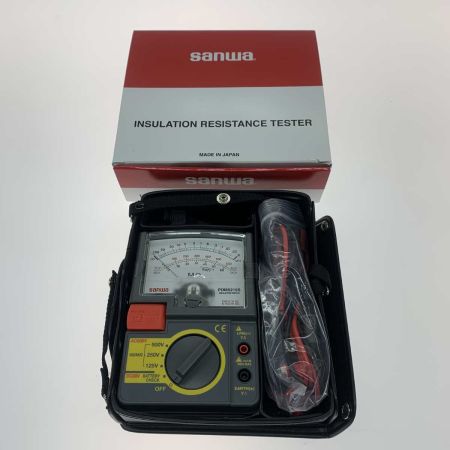  SANWA 絶縁抵抗計 PDM5219S ブラック