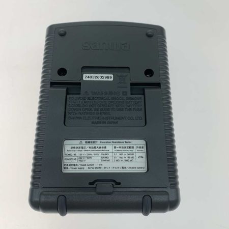  SANWA 絶縁抵抗計 PDM5219S ブラック