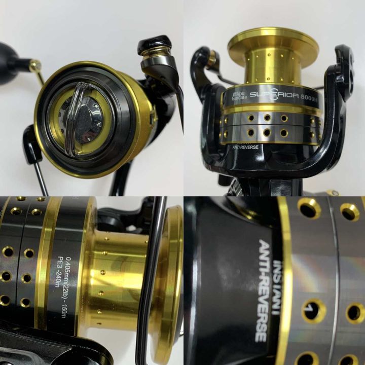 Abu Garcia アブガルシア スピニングリール ｽｰﾍﾟﾘｱ 5000H - 中古釣り