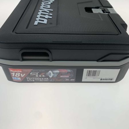  MAKITA マキタ 工具  インパクトドライバ  TD173DGXAR レッド