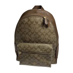 ●● COACH コーチ  リュック  F58314 ブラウン Bランク