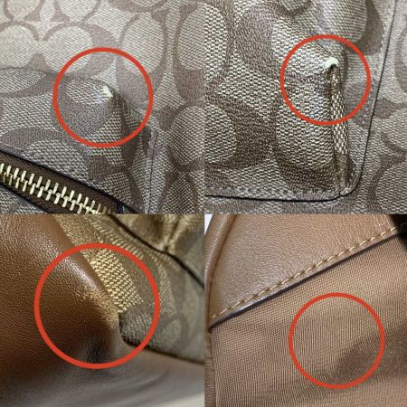  COACH コーチ  リュック  F58314 ブラウン