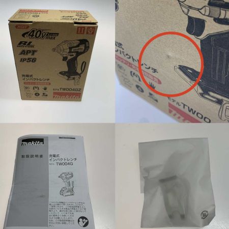  MAKITA マキタ 工具 インパクトレンチ　40v 0062167Y TW004G