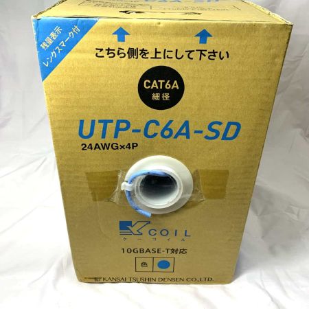  関西通信電線 工具 LANケーブル UTP-C6A-SD