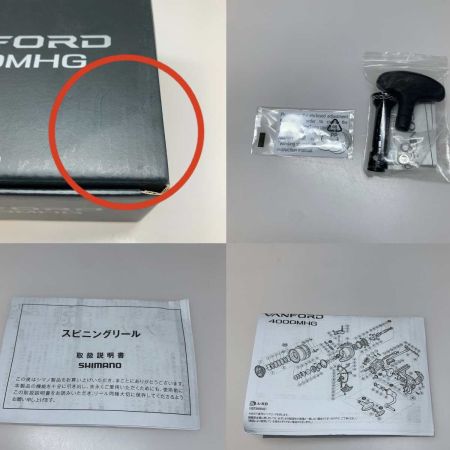  SHIMANO シマノ スピニングリール 　20ヴァンフォード 4000MHG 04212