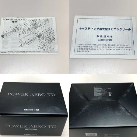  SHIMANO シマノ スピニングリール 23パワーエアロ TD 標準 046086