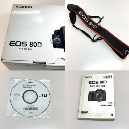  CANON キャノン デジタル一眼レフカメラ  EOS 80D