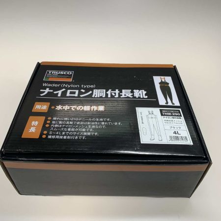  TRUSCO トラスコ 釣り小物 ウェーダー サイズ:4L TNW-290