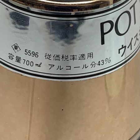【北海道内限定発送】 NIKKA WHISKY ニッカウイスキー ジャパニーズ　POT STILL 　43度 700ml特級 未開栓