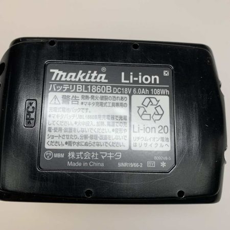  MAKITA マキタ 工具関連用品 バッテリー BL1860B