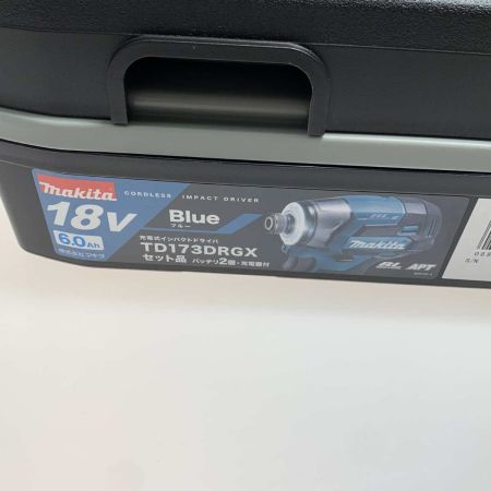  MAKITA マキタ 締付工具 インパクトドライバ TD173DRGX ブルー