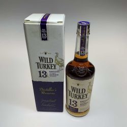 ●● WILD TURKEY ワイルドターキー 蒸留酒類 ウィスキー バーボン 　 700ml 13年 45％ Sランク 未開栓