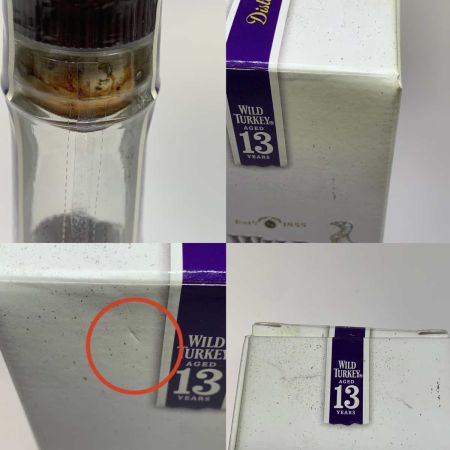  WILD TURKEY ワイルドターキー 蒸留酒類 ウィスキー バーボン 　 700ml 13年 45％ 未開栓