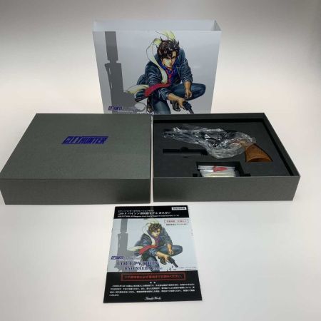   ミリタリー用品 ガスガン シティーハンターコラボ コルト パイソン  冴羽モデル