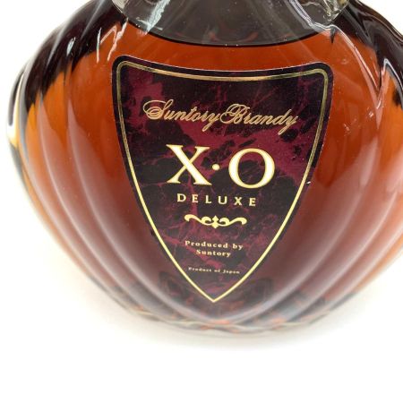 【北海道内限定発送】 SUNTORY サントリー 蒸留酒類 ブランデー 700ml XO DELUXE 40％ 未開栓