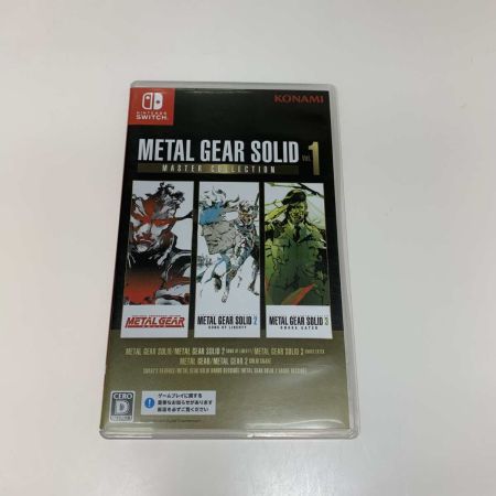  Nintendo Switch　メタルギアソリッド マスターコレクション
