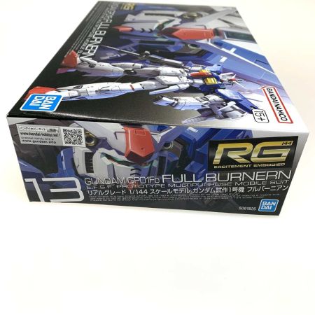   プラモデル ガンプラ RG 1/144 RX-78GP01Fb ガンダム試作1号機フルバーニアン