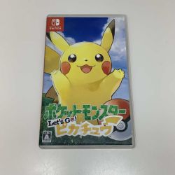 ●● Nintendo  Switch ソフト ポケットモンスター Let's go ピカチュウ Bランク