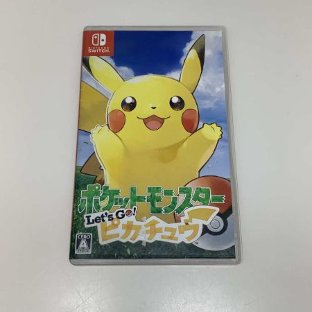  Nintendo  Switch ソフト ポケットモンスター Let's go ピカチュウ