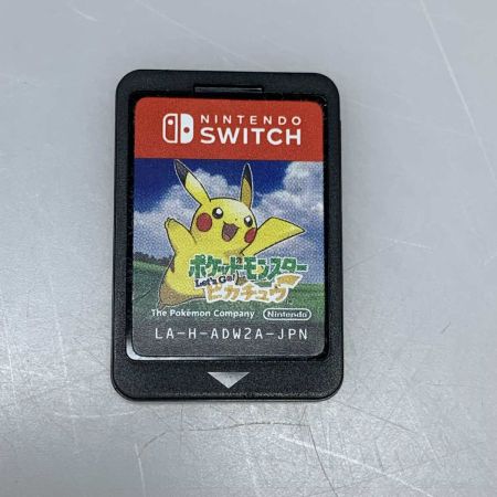 Nintendo  Switch ソフト ポケットモンスター Let's go ピカチュウ