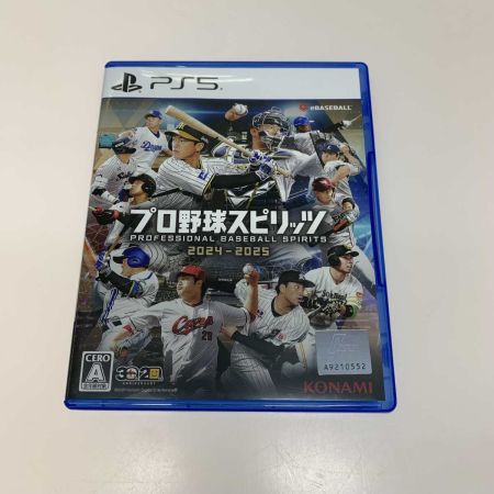   ゲーム関連 PS5 プロ野球スピリッツ 2024-2025