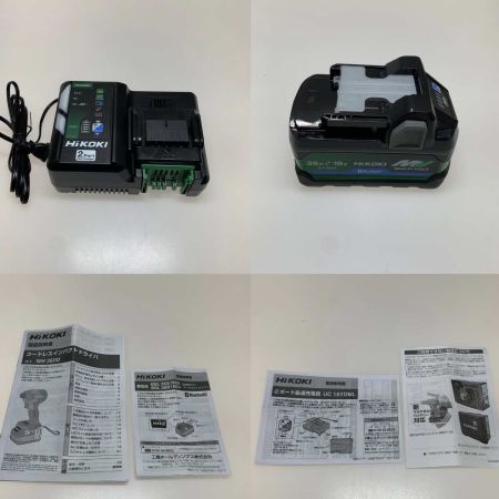  HiKOKI ハイコーキ  締付工具 インパクトドライバ　未使用品 WH36DD グリーン