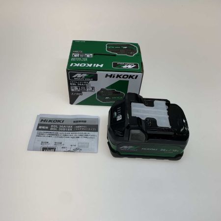  HiKOKI ハイコーキ 工具関連用品 バッテリー   未使用品 BSL36A18