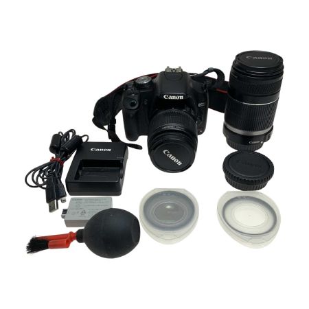  CANON キャノン デジタル一眼レフカメラ レンズ2本付き EOSKiss X3