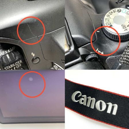  CANON キャノン デジタル一眼レフカメラ レンズ2本付き EOSKiss X3